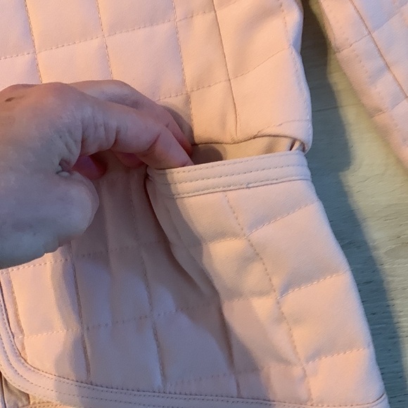 Wilfred Quilted open Jacket blazer, light Pink, Size S pocket’s slightly cropped - Picture 5 of 15